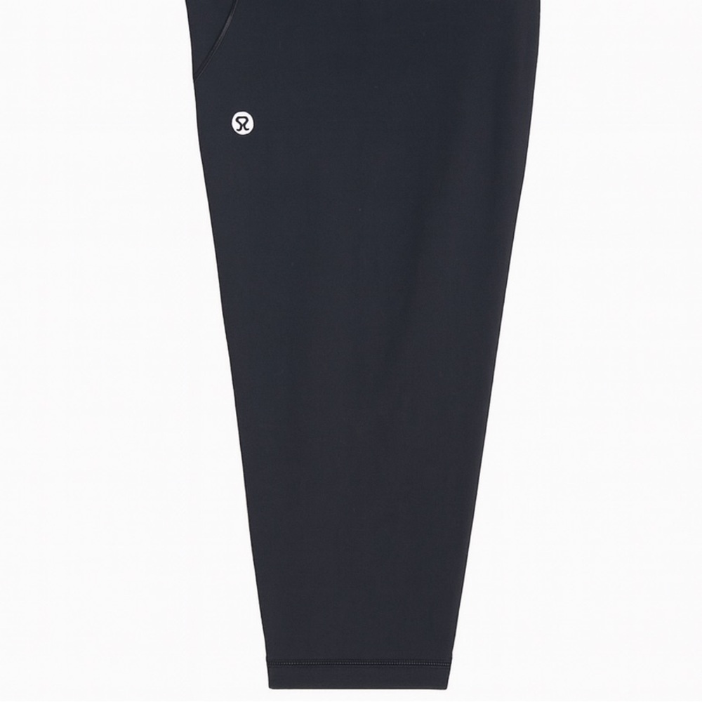 Lululemon Women's Black Athletic Leggings No Size Tag See Measurements - Picture 3 of 3